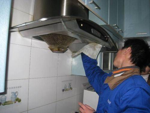  抽油煙機網清洗方法